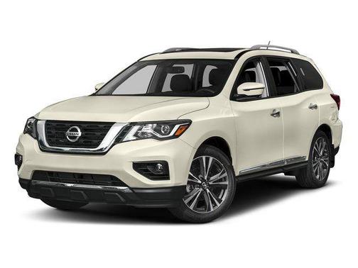 Pearl White 2017 Nissan Pathfinder Platinum