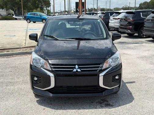 Jet Black Metallic 2024 Mitsubishi Mirage LE