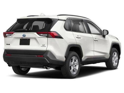 Silver Sky Metallic 2024 Toyota RAV4 Hybrid SE