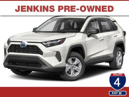 Silver Sky Metallic 2024 Toyota RAV4 Hybrid SE