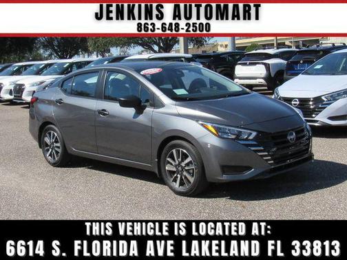 Gun Metallic 2025 Nissan Versa 1.6 S