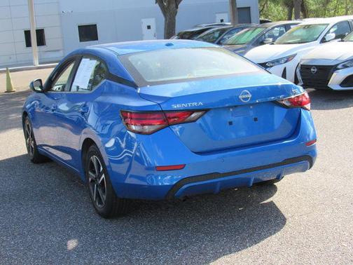 Electric Blue Metallic 2024 Nissan Sentra SV