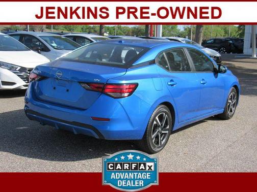 Electric Blue Metallic 2024 Nissan Sentra SV