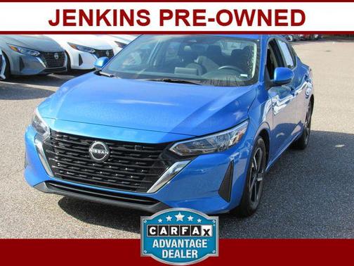 Electric Blue Metallic 2024 Nissan Sentra SV