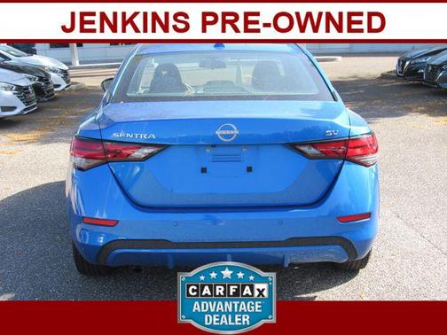 Electric Blue Metallic 2024 Nissan Sentra SV