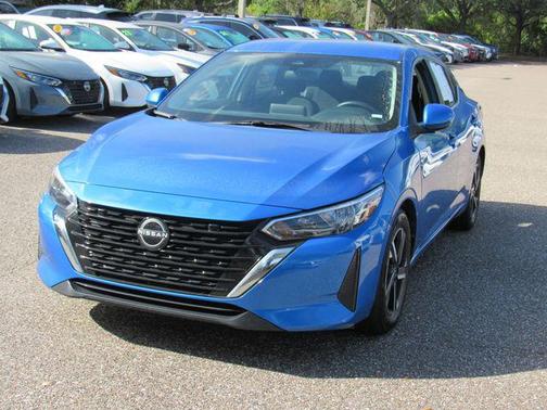 Electric Blue Metallic 2024 Nissan Sentra SV