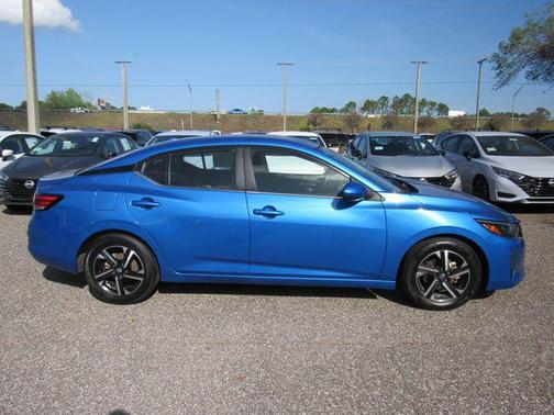 Electric Blue Metallic 2024 Nissan Sentra SV