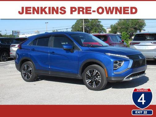Lightning Blue Metallic 2024 Mitsubishi Eclipse Cross SE