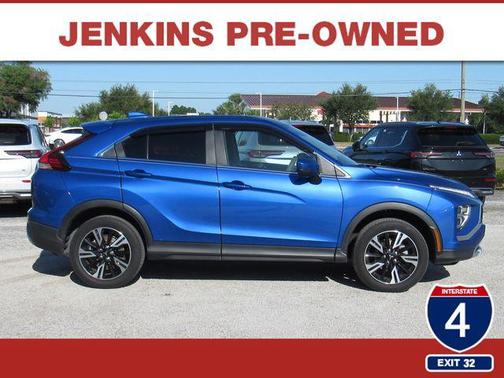 Lightning Blue Metallic 2024 Mitsubishi Eclipse Cross SE