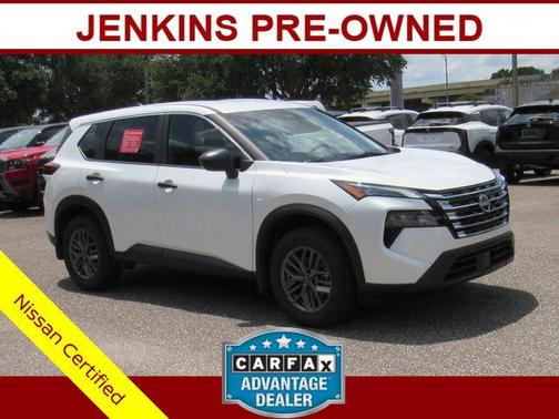 Everest White Pearl 2025 Nissan Rogue S