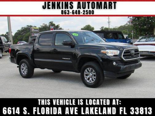 Midnight Black Metallic 2019 Toyota Tacoma SR5