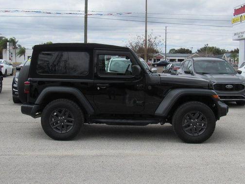 Black Clearcoat 2024 Jeep Wrangler Sport S