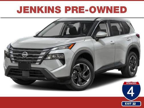 Brilliant Silver Metallic 2024 Nissan Rogue SV