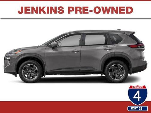 Brilliant Silver Metallic 2024 Nissan Rogue SV