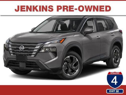 Brilliant Silver Metallic 2024 Nissan Rogue SV