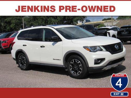 Pearl White Tricoat 2020 Nissan Pathfinder SL 2WD