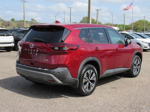 Scarlet Ember Tintcoat 2021 Nissan Rogue SV