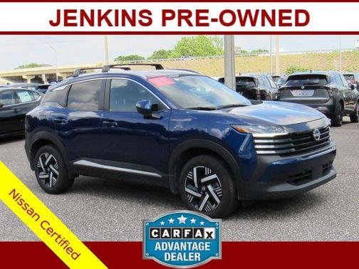 Deep Blue Pearl 2025 Nissan Kicks SV