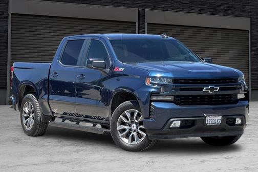 Blue Metallic 2020 Chevrolet Silverado 1500 RST