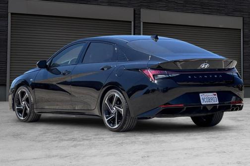 Phantom Black 2022 Hyundai ELANTRA N Line