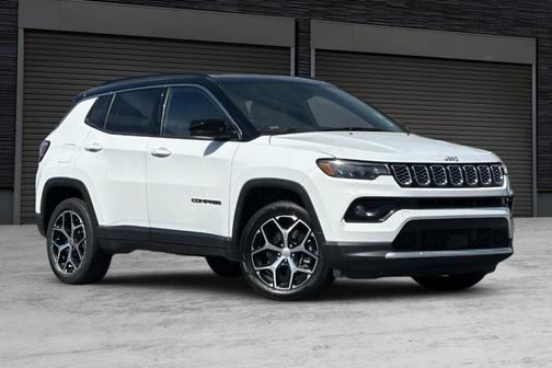 Bright White Clearcoat 2024 Jeep Compass Limited