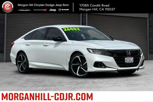 Platinum White Pearl 2022 Honda Accord Sport 1.5T