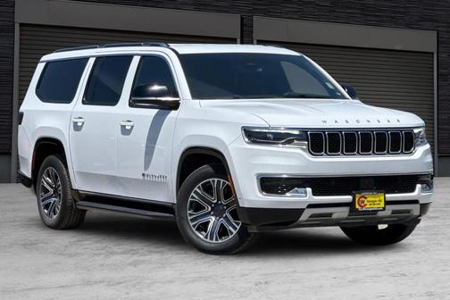 Bright White Clearcoat 2023 Jeep Wagoneer L Series II