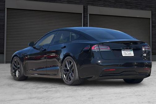 Black 2025 Tesla Model S Plaid