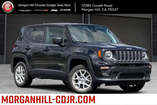 Black Clearcoat 2023 Jeep Renegade Latitude