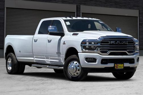 Bright White Clearcoat 2025 RAM 3500 Laramie