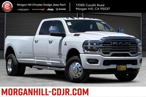 Bright White Clearcoat 2025 RAM 3500 Laramie