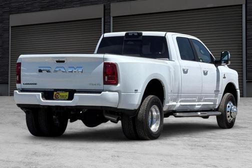 Bright White Clearcoat 2025 RAM 3500 Laramie