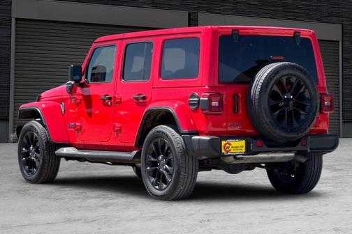 Firecracker Red Clearcoat 2025 Jeep Wrangler 4xe Sahara