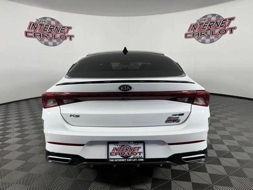 Glacial White Pearl 2021 Kia K5 GT-Line