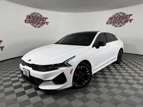 Glacial White Pearl 2021 Kia K5 GT-Line