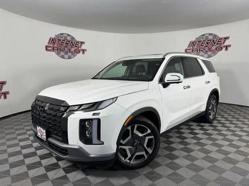Hyper White 2023 Hyundai PALISADE Limited