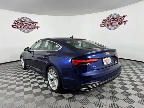 Navarra Blue Metallic 2023 Audi A5 Sportback Premium Plus