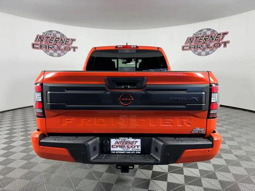 Afterburn Orange 2025 Nissan Frontier PRO-4X
