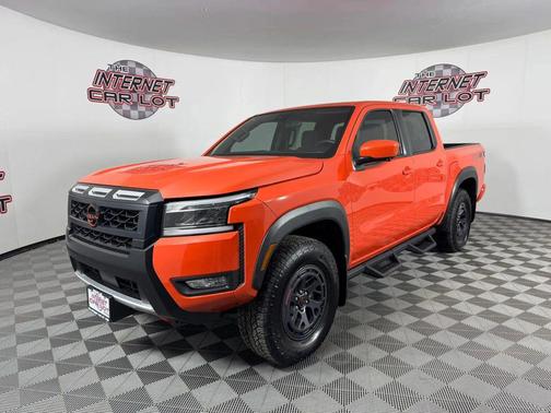 Afterburn Orange 2025 Nissan Frontier PRO-4X
