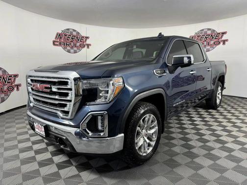 Pacific Blue Metallic 2020 GMC Sierra 1500 SLT