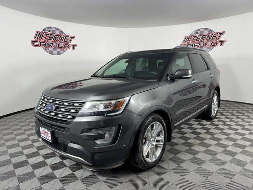 Gray 2017 Ford Explorer sport