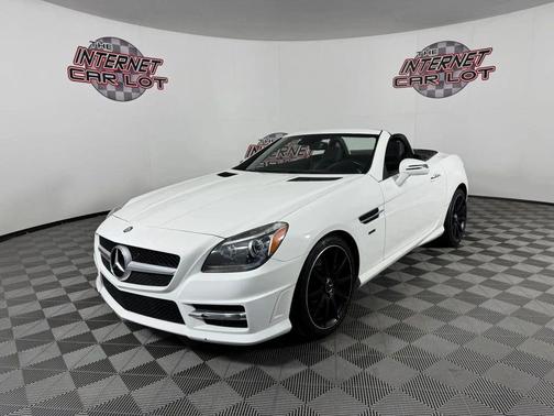 White 2015 Mercedes-Benz SLK-Class SLK 250