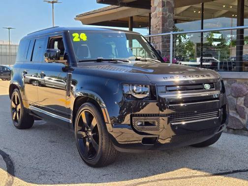 Black 2024 Land Rover Defender 110 P400 X-Dynamic SE