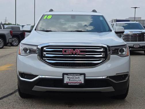 Summit White 2018 GMC Acadia SLT-1