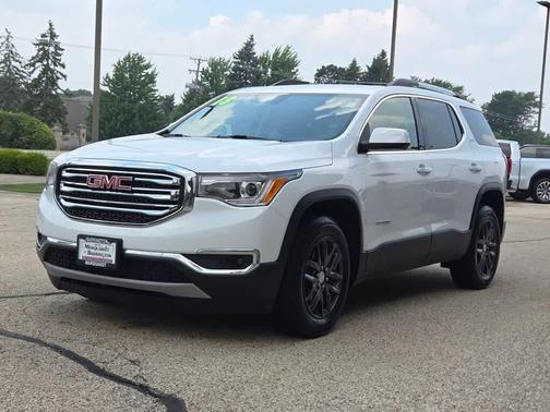 Summit White 2018 GMC Acadia SLT-1