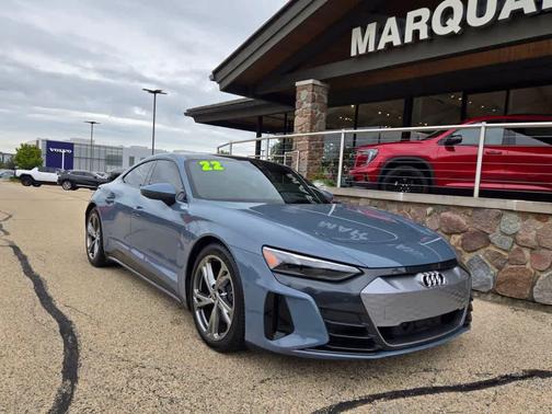 Gray 2022 Audi e-tron GT Prestige