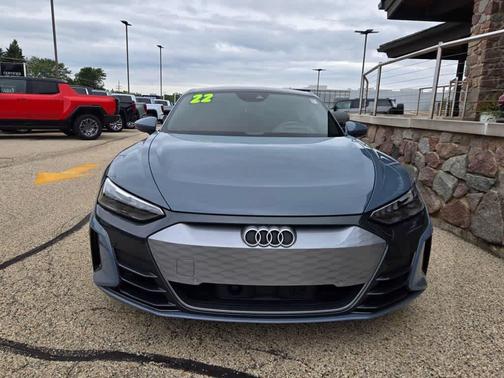 Gray 2022 Audi e-tron GT Prestige