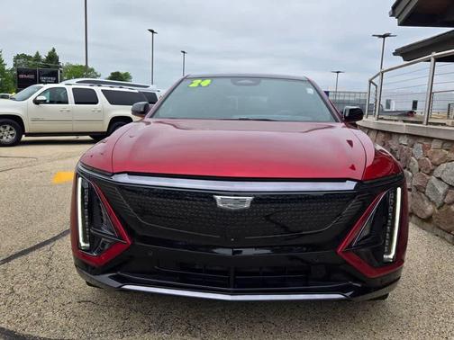 Radiant Red Tintcoat 2024 Cadillac LYRIQ Sport