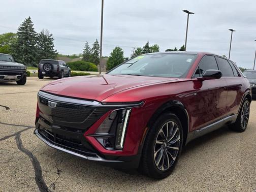 Radiant Red Tintcoat 2024 Cadillac LYRIQ Sport