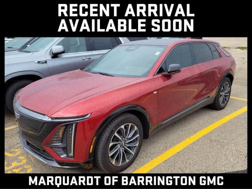 Radiant Red Tintcoat 2024 Cadillac LYRIQ Sport